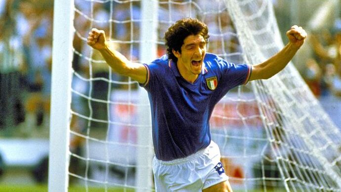 Paolo Rossi Mondiali Calcio Spagna 1982