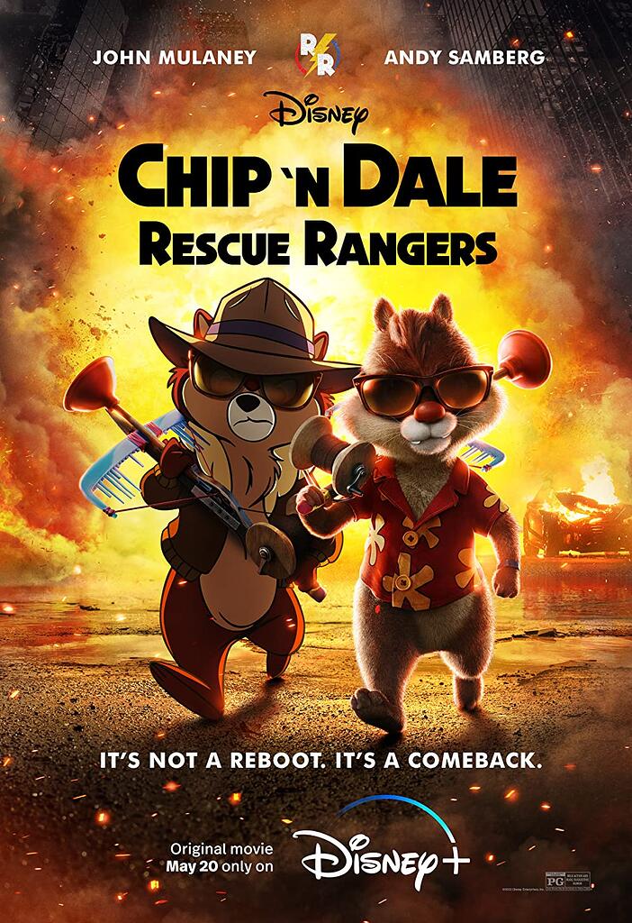CHIP 'N DALE - Cip & Ciop Rescue Rangers Master Craft Statue Beast Kingdom